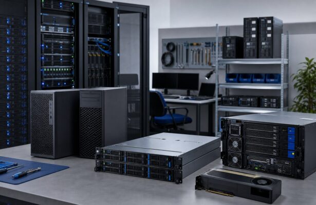 Enterprise workstations and servers prepared for business deployment