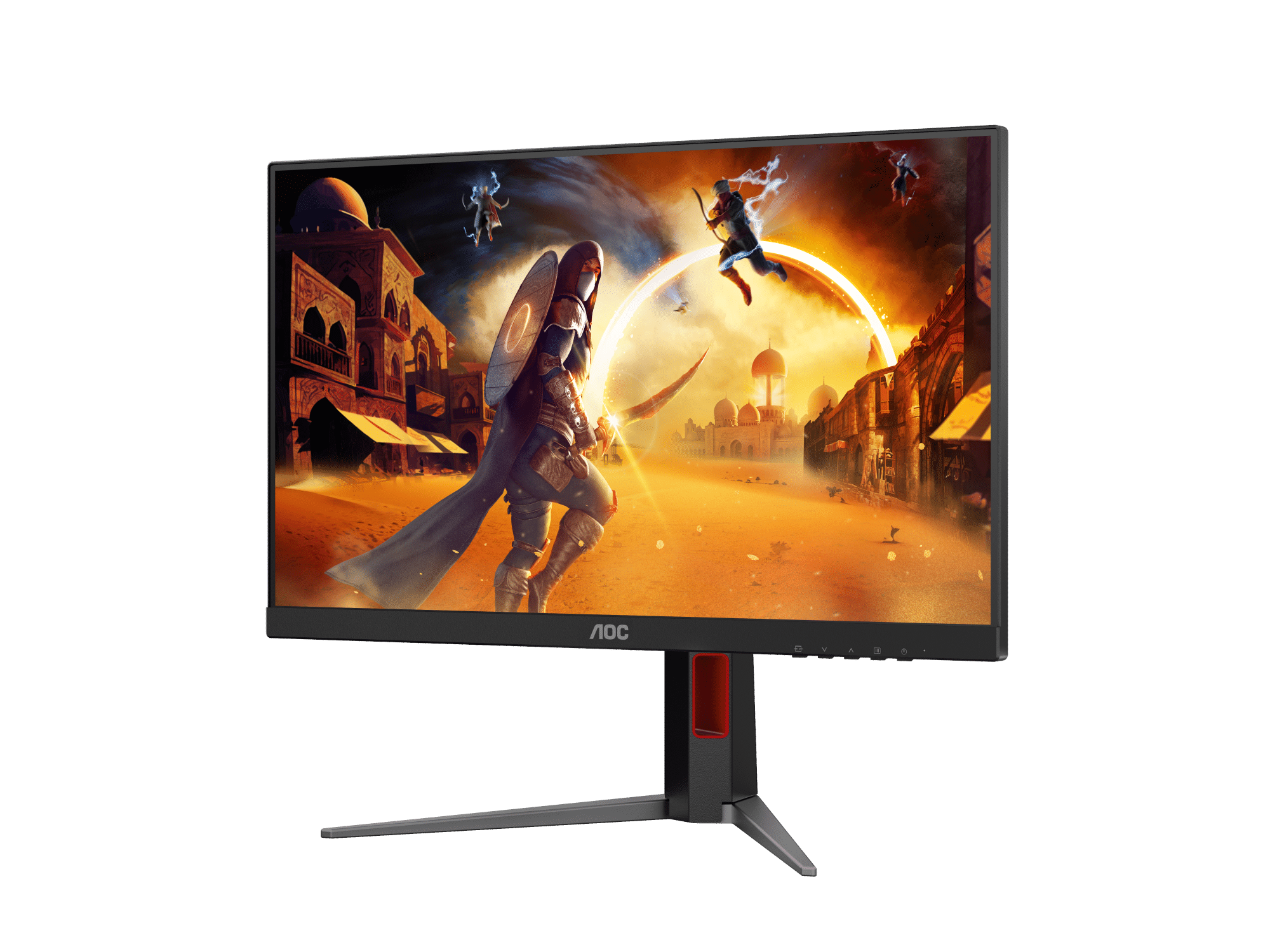Alternative view of Monitor AOC Gaming 24G4H, 24-inch,Full HD, 200Hz,Fast IPS,0.3ms,Stand Adjustments
