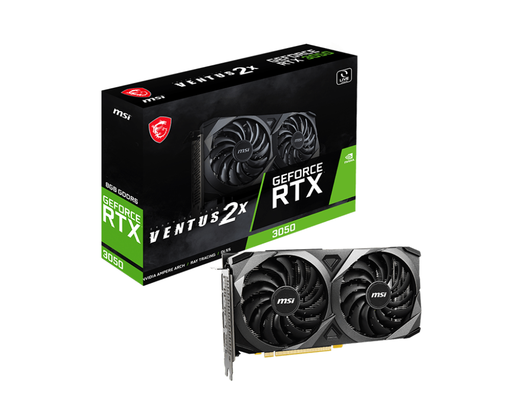 MSI GeForce RTX 3050 VENTUS 2X 6G