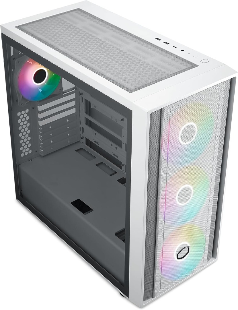 Alternative view of Cooler Master MasterBox 600 White