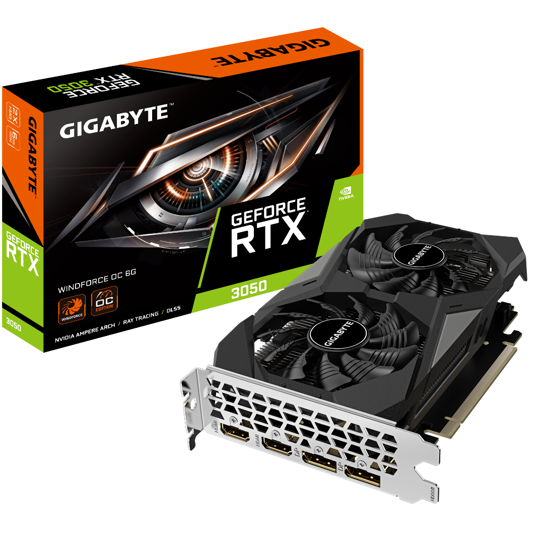 Gigabyte RTX 3050 WINDFORCE OC 6G V2