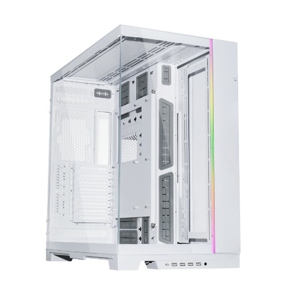 Alternative view of Lian Li O11 Dynamic EVO XL Full Tower White
